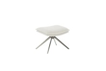 Drehsessel >PARKER< 360° drehbar, Loungesessel creme - 76x83x79cm (BxHxT)