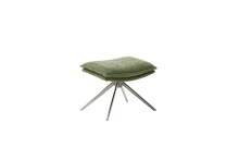Drehsessel >PARKER< 360° drehbar, Loungesessel olive - 76x83x79cm (BxHxT)