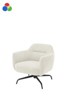 Drehsessel >Tajo< Loungesessel 360° drehbar, 2...