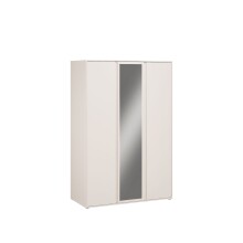 Drehtürenschrank >LISSON< in Sand - 129,5x193,7x60,2cm (BxHxT)