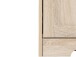 Sideboard >Nantes< 3 Türen, 4 Fächer, Eiche Dekor - 118x80x39cm (BxHxT)