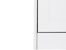 Sideboard >Nantes< in Weiß / Eiche Dekor - 118x80x39cm (BxHxT)