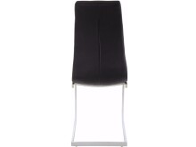 Freischwinger >Lyon< (4er-Set) in Schwarz, PU - 52x101x54cm (BxHxT)