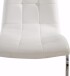 Freischwinger >Lyon< (4er-Set) in Weiß, PU - 52x101x54cm (BxHxT)