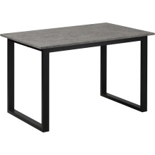 Esstisch >Luxembourg< in Beton Dekor grau, MDF -...