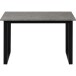 Esstisch >Luxembourg< in Beton Dekor grau, MDF - 120x76x80cm (BxHxT)