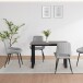 Esstisch >Luxembourg< in Beton Dekor grau, MDF - 120x76x80cm (BxHxT)