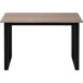 Esstisch >Luxembourg< in Eiche Dekor braun, MDF - 120x76x80cm (BxHxT)