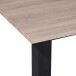 Esstisch >Luxembourg< in Eiche Dekor braun, MDF - 120x76x80cm (BxHxT)