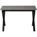Esstisch >Istanbul< in Beton Dekor grau, MDF - 120x76x80cm (BxHxT)