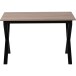 Esstisch >Istanbul< in Eiche Dekor braun, MDF - 80x76x120cm (BxHxT)