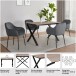 Esstisch >Istanbul< in Eiche Dekor braun, MDF - 80x76x120cm (BxHxT)