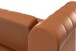 Schlafsofa >Firenze< in Braun, Polyurethan - 236x83x87cm (BxHxT)