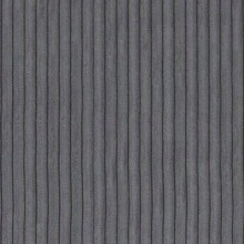 Schlafsofa >Firenze II< in Grau, Cord - 236x83x87cm (BxHxT)