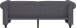 Schlafsofa >Firenze II< in Anthrazit, Cord - 236x83x87cm (BxHxT)