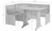 Eckbankgruppe >Strasbourg< in Natur, Kiefer - 160x87x120cm (BxHxT)