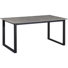 Esstisch >Luxembourg< in Beton Dekor grau, MDF -...