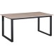 Esstisch >Luxembourg< in Eiche Dekor braun, MDF - 160x76x90cm (BxHxT)