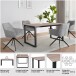 Esstisch >Luxembourg< in Eiche Dekor braun, MDF - 160x76x90cm (BxHxT)