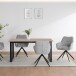 Esstisch >Luxembourg< in Eiche Dekor braun, MDF - 160x76x90cm (BxHxT)