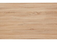 Esstisch >Messina< in Eiche natur Dekor, MDF/Folie - 160x76x90cm (BxHxT)
