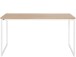 Esstisch >Messina< in Eiche natur Dekor, MDF/Folie - 160x76x90cm (BxHxT)