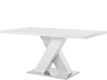 Esstisch >Ankara< in Weiß, MDF - 160x76x90cm...