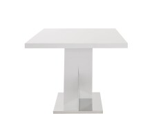 Esstisch >Ankara< in Weiß, MDF - 160x76x90cm (BxHxT)