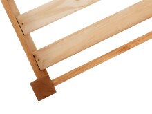 Etagenbett >Athen2< in Natur, Kiefer - 143x142x208cm (BxHxT)