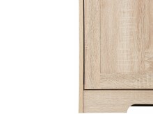 Highboard >Nantes< in Eiche Dekor natur - 118x125x39cm (BxHxT)