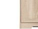 Highboard >Nantes< in Eiche Dekor natur - 118x125x39cm (BxHxT)