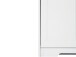 Highboard >Nantes< in Weiß / Eiche Dekor - 118x125x39cm (BxHxT)