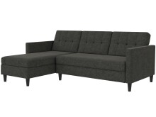 Schlafsofa >Hannover< in Anthrazit,...