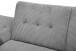 Schlafsofa >Hannover II< in Grau, Cord - 213x82x153cm (BxHxT)