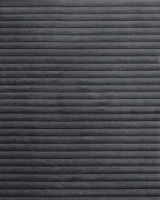 Schlafsofa >Hannover II< in dunkel-grau, Cord - 213x82x153cm (BxHxT)