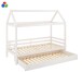 Hausbett >Athen2< in Kiefer massiv 3 verschiedene Farben - 208x165x98cm (BxHxT)