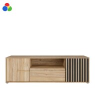 Lowboard >ARANK< in Mauvella Eiche sand oder...