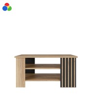 Couchtisch >ARANK< in Mauvella Eiche Dekor sand...