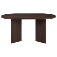 Esstisch >Wien< in Walnuss Dekor braun, MDF - 160x76x90cm (BxHxT)