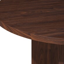 Esstisch >Wien< in Walnuss Dekor braun, MDF - 160x76x90cm (BxHxT)