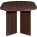 Esstisch >Wien< in Wallnuss Dekor braun, MDF - 200x76x100cm (BxHxT)
