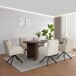 Esstisch >Wien< in Wallnuss Dekor braun, MDF - 200x76x100cm (BxHxT)