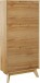 Schuhschrank >Essen< mit 3 Klappen in Eichenoptik - 60x125x24cm (BxHxT)