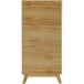 Schuhschrank >Essen< mit 3 Klappen in Eichenoptik - 60x125x24cm (BxHxT)
