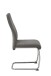 Freischwinger >ALINA S< (2er-Set) mit Griff, Bezug Grau - 43x98x59 (BxHxT)