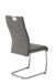 Freischwinger >ALINA S< (4er-Set) mit Griff in Grau - 43x98x59 (BxHxT)