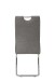 Freischwinger >ALINA S< (4er-Set) mit Griff in Grau - 43x98x59 (BxHxT)