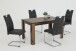 Freischwinger >FLORA II S< (2er-Set) mit Griff, in Vintage Anthrazit - 43x98x59 (BxHxT)