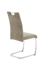Freischwinger >FLORA II S< (2er-Set) mit Griff in Vintage Beige - 43x98x59 (BxHxT)
