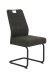 Freischwinger >KERSTIN S< (2er-Set) Federkorb, Griff, Vintage Anthrazit - 49x100x61 (BxHxT)